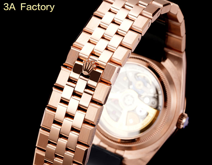 最高級ロレックススーパーコピー ロレックス ランドドゥエラー コピー オイスター 40 mm エバーローズゴールド リファレンス 127335 - 画像 (4)