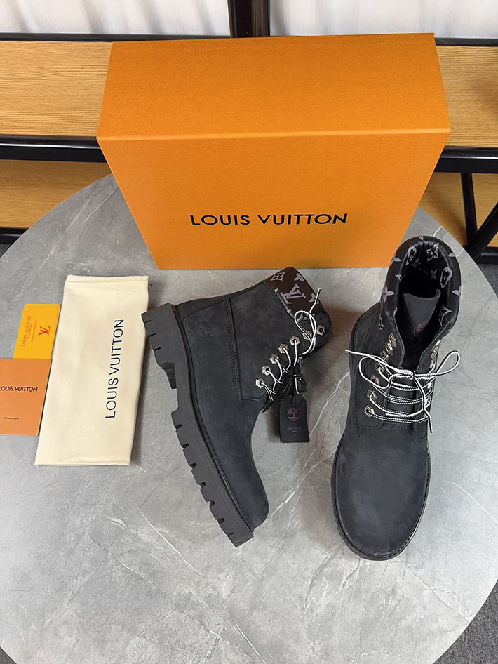 最高級ルイヴィトンスーパーコピー LV × Timberland 6-IN アンクルブーツ ノワール ブーツ 靴 2522904 N品 ルイヴィトン ティンバーランド 50足 - 画像 (8)