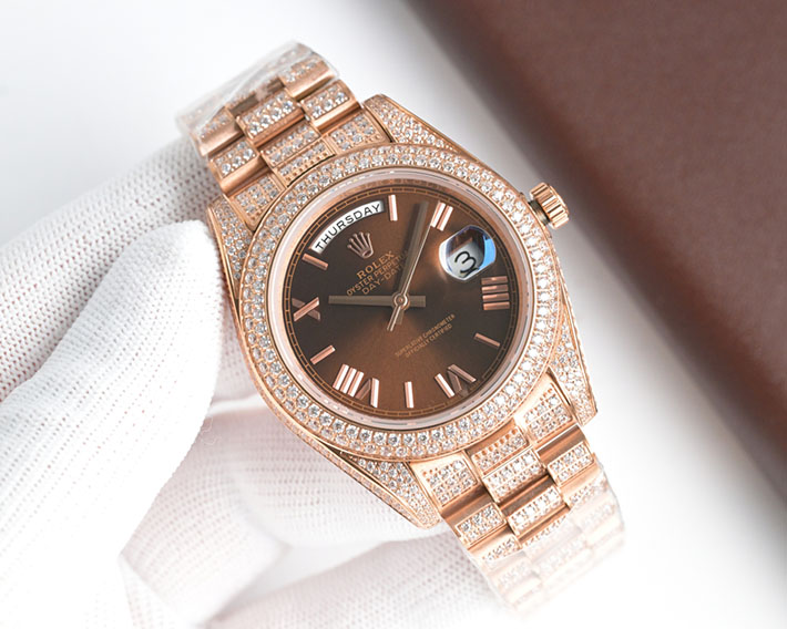 最高級ロレックススーパーコピー ロレックス デイデイト コピー デイデイト 41 アイゼンキーゼル ダイヤモンド 2522989 ロレックス フルダイヤ メンズ - 画像 (8)