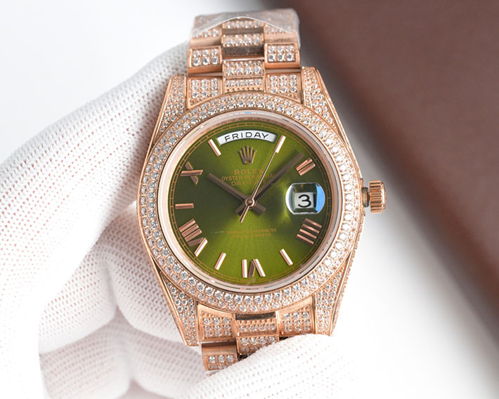 最高級ロレックススーパーコピー ロレックス デイデイト コピー デイデイト 41 アイゼンキーゼル ダイヤモンド 2522989 ロレックス フルダイヤ メンズ - 画像 (5)