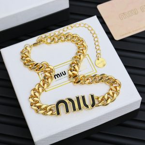 レディース ミュウミュウ ネックレス