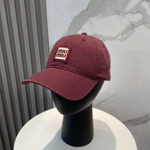 レディース miumiu キャップ