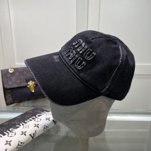 レディース miumiu キャップ