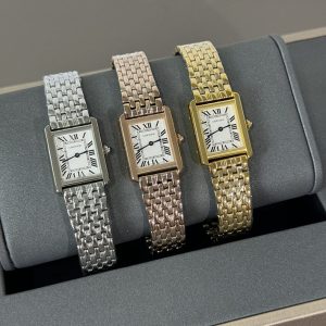 カルティエ 時計 タンク(レディース)