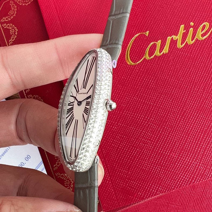 最高級カルティエスーパーコピー カルティエ時計コピー ベニュワール アロンジェ ウォッチ WJBA0007 カルティエ 時計 レディース人気 - 画像 (4)