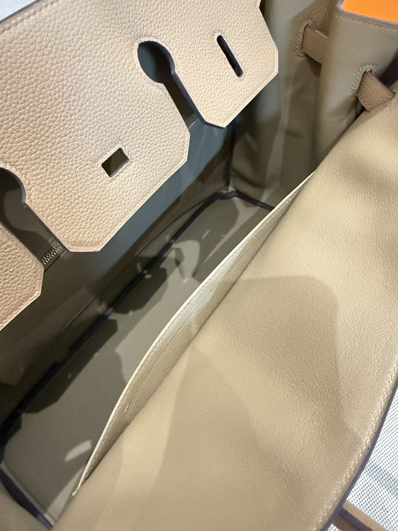 エルメスコピー HERMES バーキン35 トゥルティールグレー トゴ ゴールド金具 2524003 バーキン風バッグ 持ってる人 - 画像 (8)