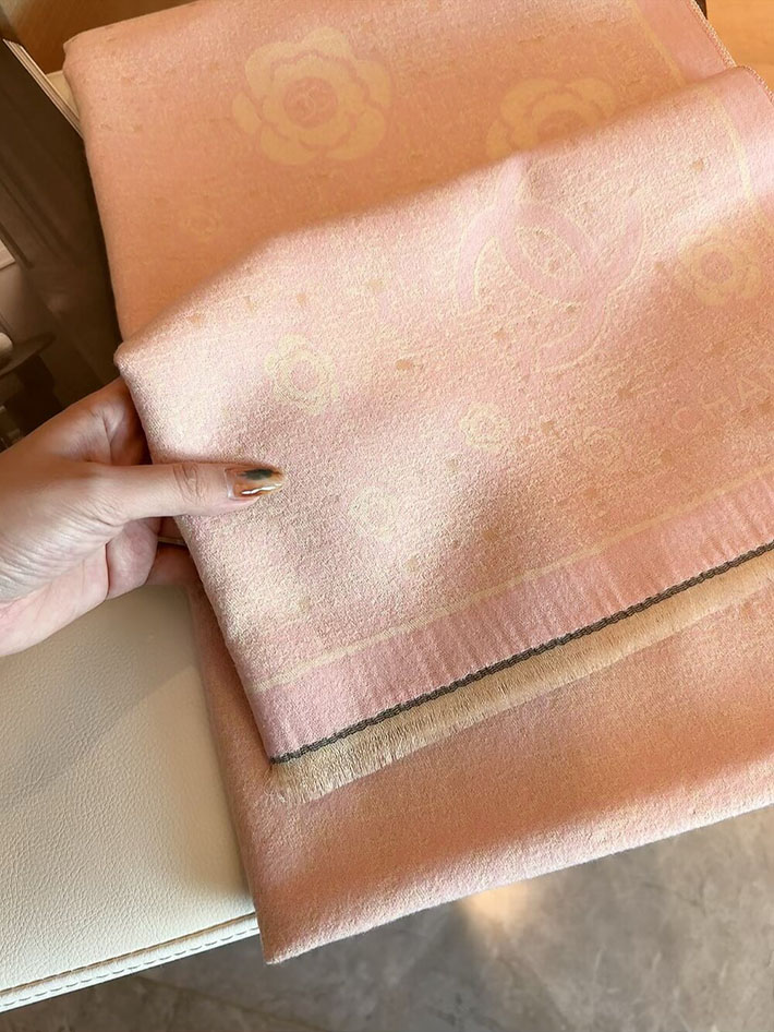 最高級シャネルスーパーコピー CHANEL マフラー レディース 大判 ストール フリンジ ココマーク CCマーク cc25103009 CHANEL マフラー 新作 - 画像 (8)