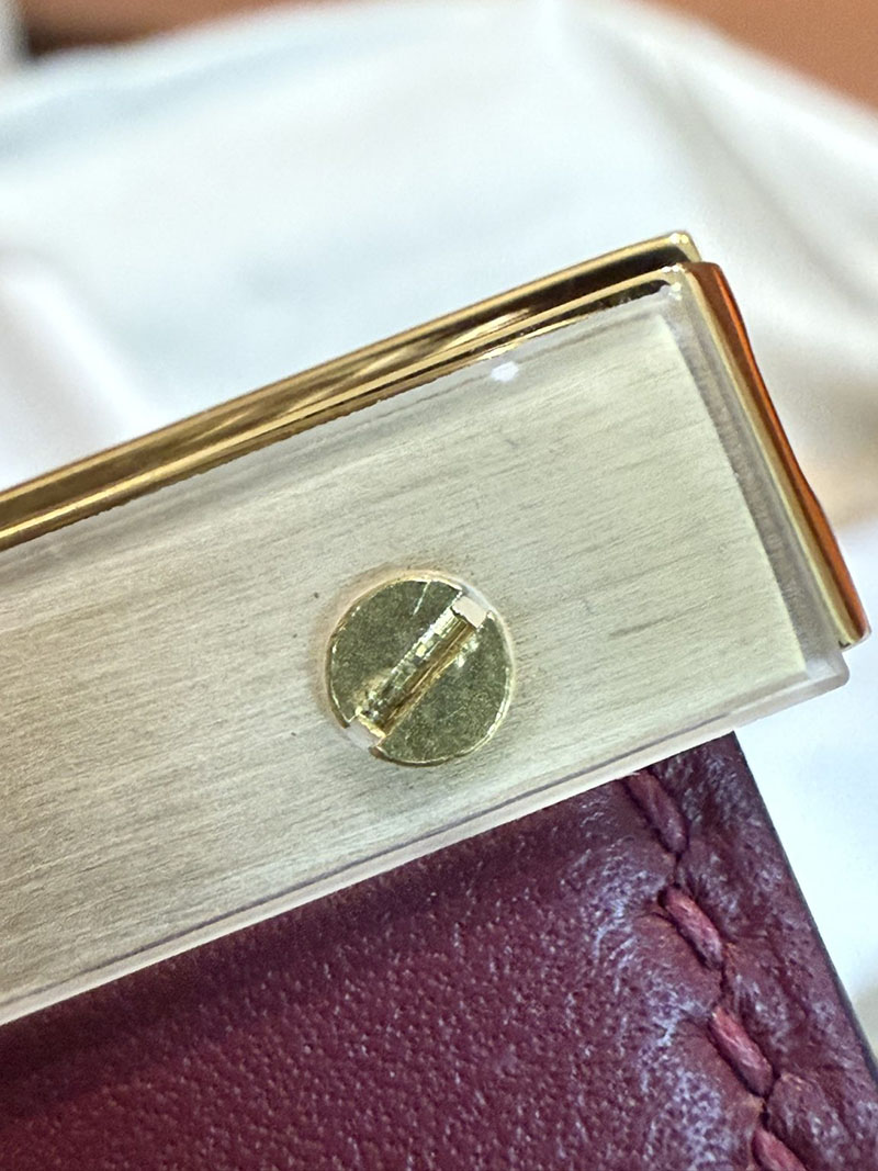 エルメスコピー コンスタンスミニ 定価 HERMES コンスタンス3 ミニ ルージュグレナ ヴォーエプソン ゴールド金具 2524063 - 画像 (4)