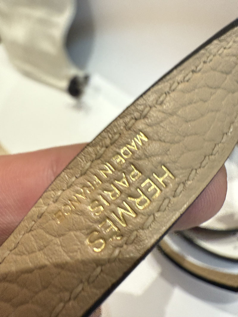 エルメスコピー ボリード27 定価 HERMES ボリード27 トレンチ トリヨンクレマンス ゴールド金具 2524132 - 画像 (2)