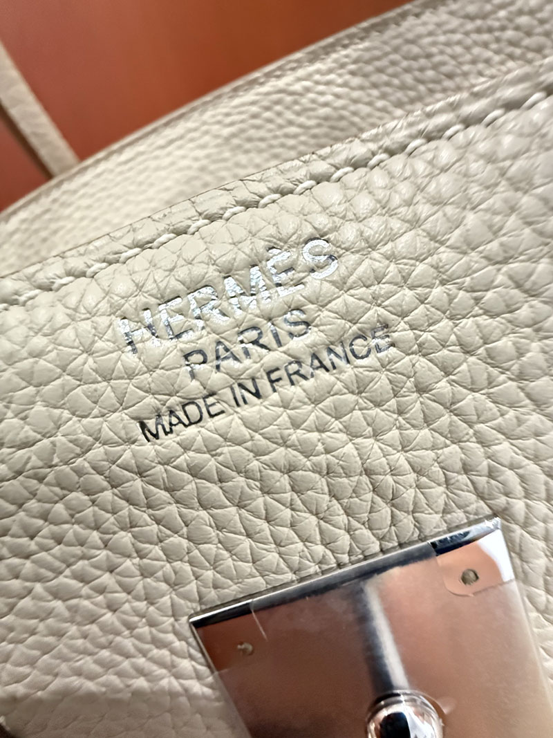 エルメスコピー バーキン35 定価 HERMES バーキン35 クレ トゴ シルバー金具 2524156 - 画像 (8)