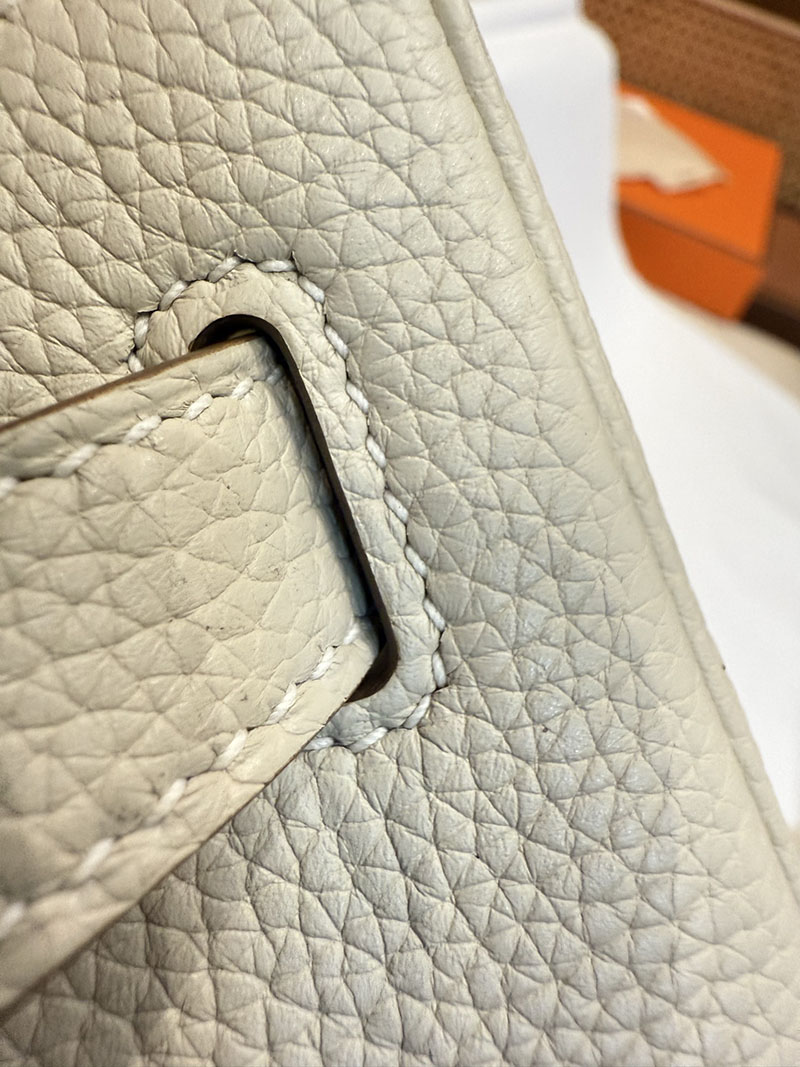 エルメスコピー バーキン35 定価 HERMES バーキン35 クレ トゴ シルバー金具 2524156 - 画像 (7)