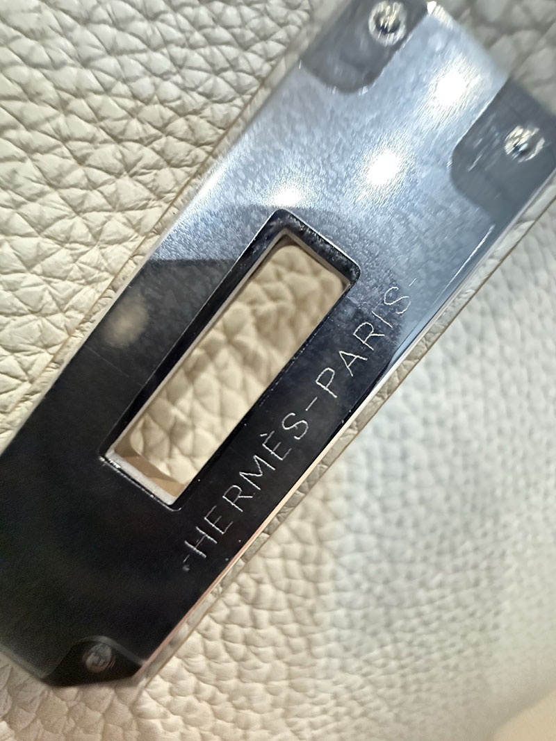 エルメスコピー バーキン35 定価 HERMES バーキン35 クレ トゴ シルバー金具 2524156 - 画像 (3)