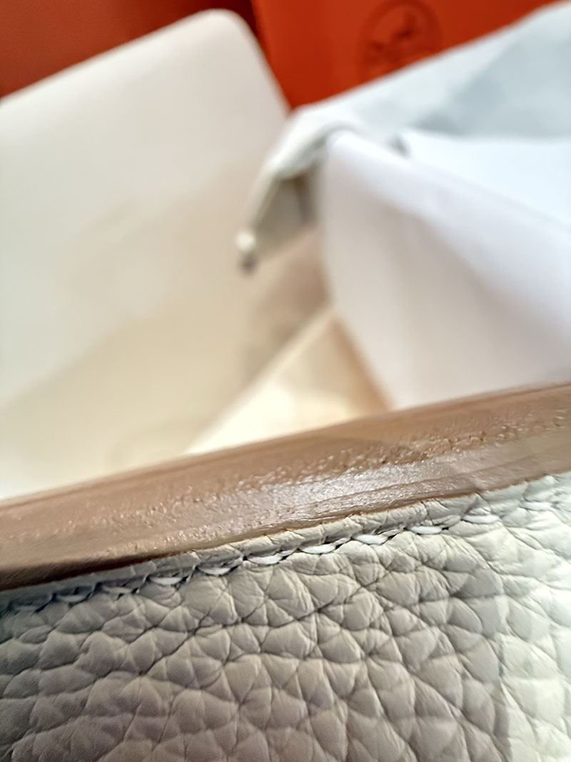 エルメスコピー バーキン35 定価 HERMES バーキン35 クレ トゴ シルバー金具 2524156 - 画像 (2)