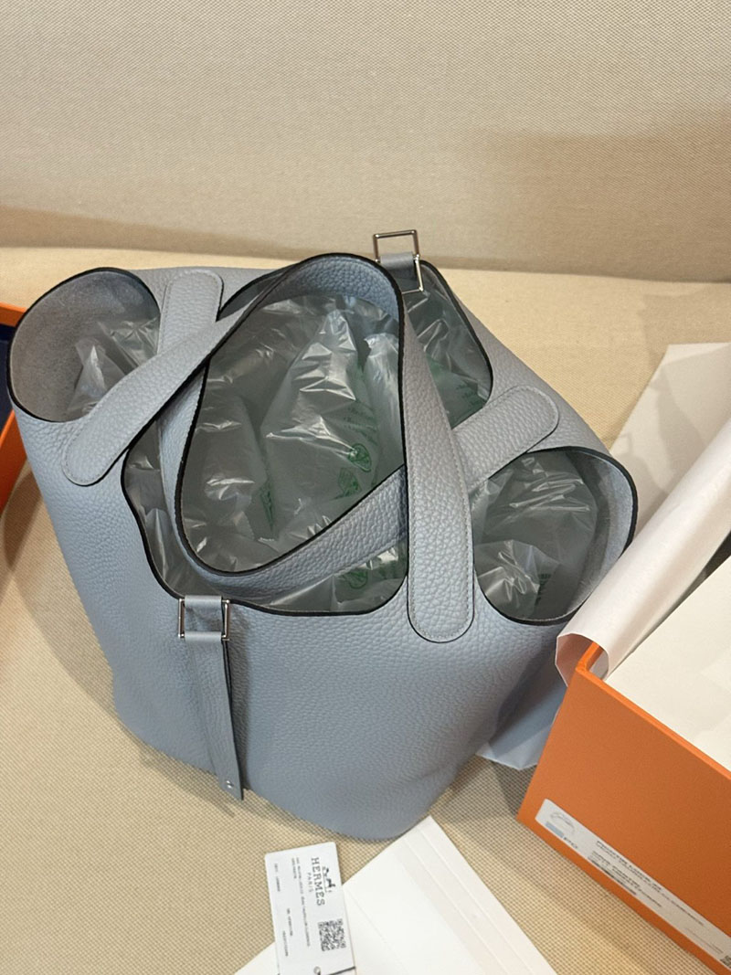 エルメスコピー ピコタンMM 定価 HERMES ピコタンロック 22 MM グリパンタン トリヨンクレマンス シルバー金具 2524157 - 画像 (2)