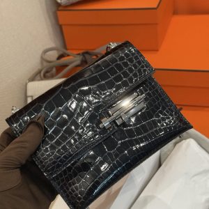 Verrou Hermès ヴェルーミニ 黒