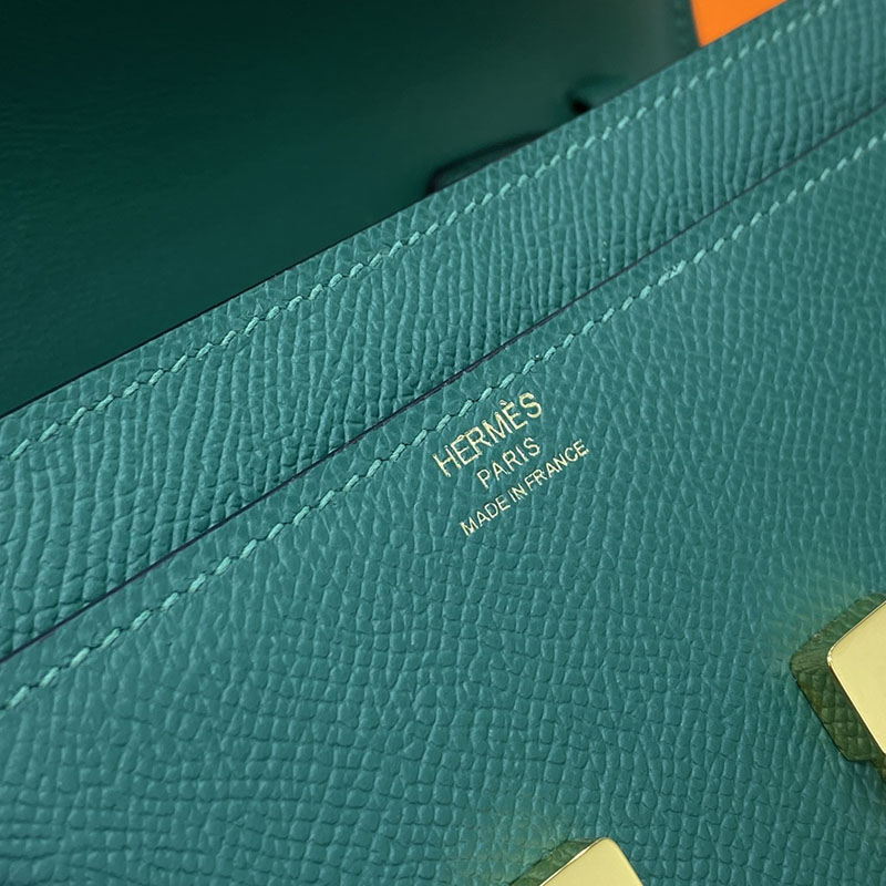 エルメス コンスタンス トゥー ゴー 定価 HERMES コンスタンスロング トゥーゴー マラカイト ヴォーエプソン ゴールド金具 2524231 - 画像 (6)