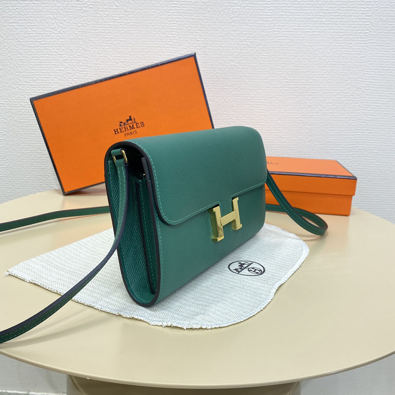 エルメス コンスタンス トゥー ゴー 定価 HERMES コンスタンスロング トゥーゴー マラカイト ヴォーエプソン ゴールド金具 2524231 - 画像 (4)