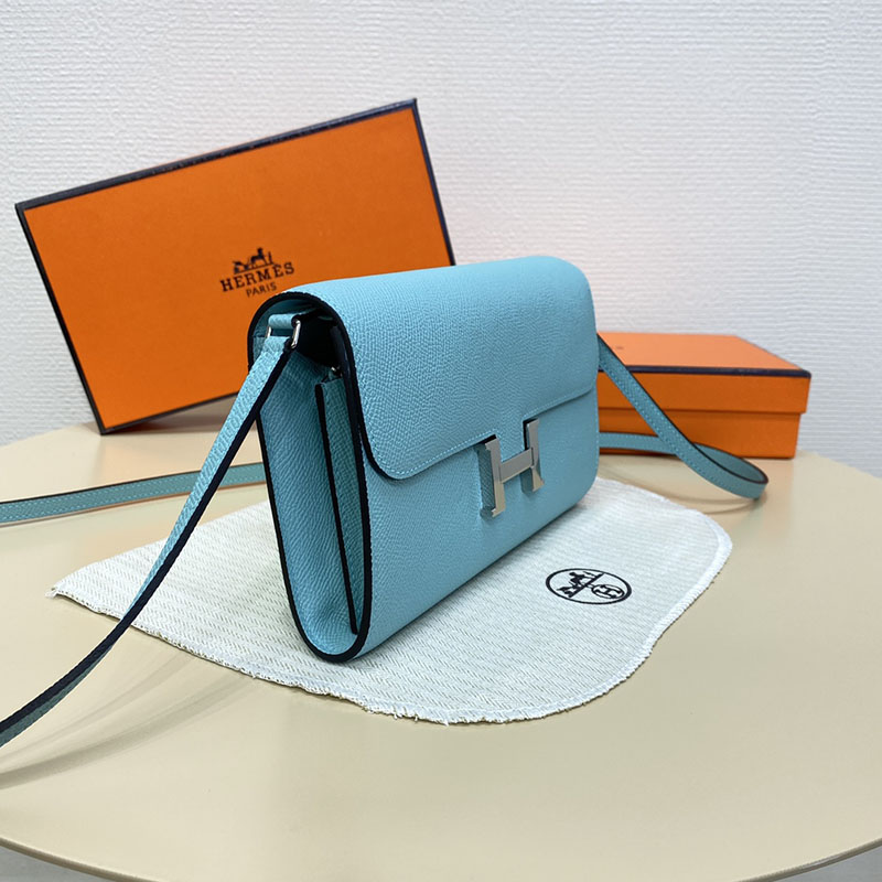 エルメス コンスタンス ロング 定価 HERMES コンスタンスロング トゥーゴー ブルーアトール ヴォーエプソン シルバー金具 2524232 - 画像 (9)
