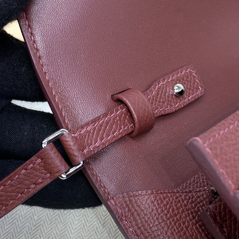 エルメス コンスタンス ロング 定価 HERMES コンスタンスロング トゥーゴー ブルゴーニュ ヴォーエプソン シルバー金具 2524233 - 画像 (6)