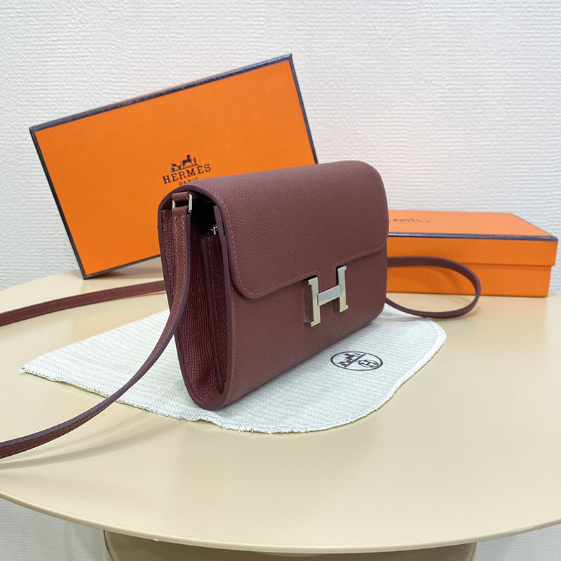 エルメス コンスタンス ロング 定価 HERMES コンスタンスロング トゥーゴー ブルゴーニュ ヴォーエプソン シルバー金具 2524233 - 画像 (4)