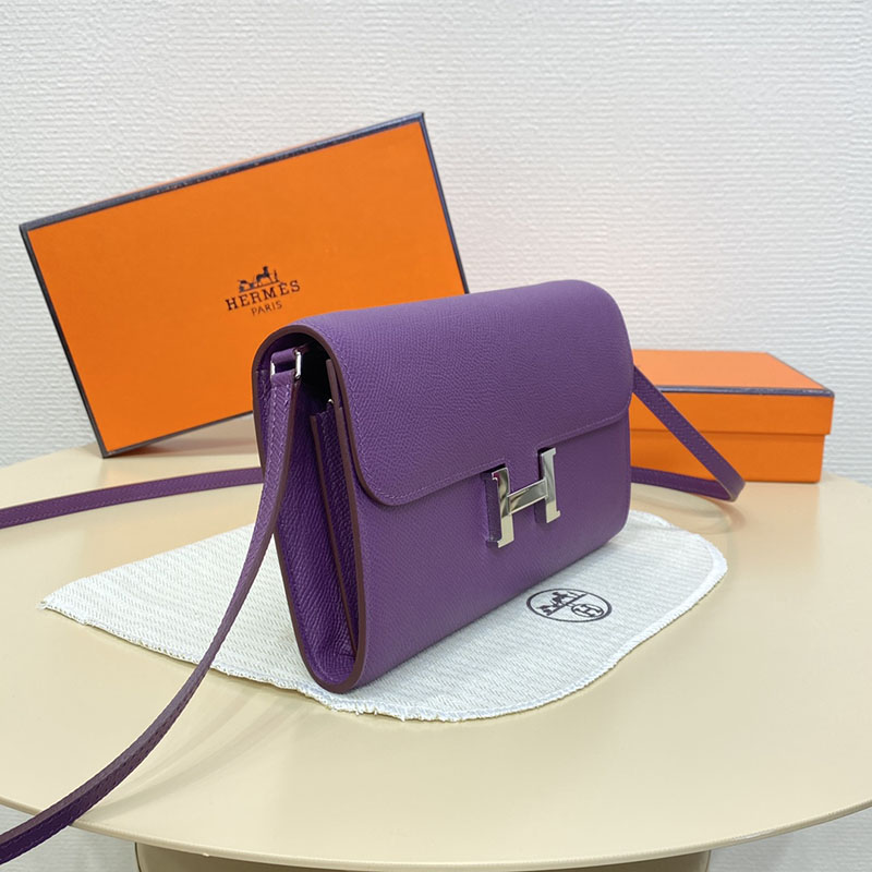 エルメス コンスタンス ロング 定価 HERMES コンスタンスロング トゥーゴー アネモネ ヴォーエプソン シルバー金具 2524235 - 画像 (9)