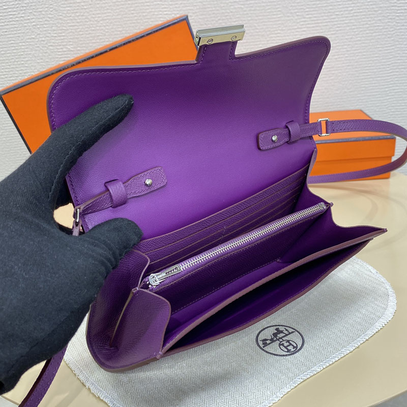 エルメス コンスタンス ロング 定価 HERMES コンスタンスロング トゥーゴー アネモネ ヴォーエプソン シルバー金具 2524235 - 画像 (6)