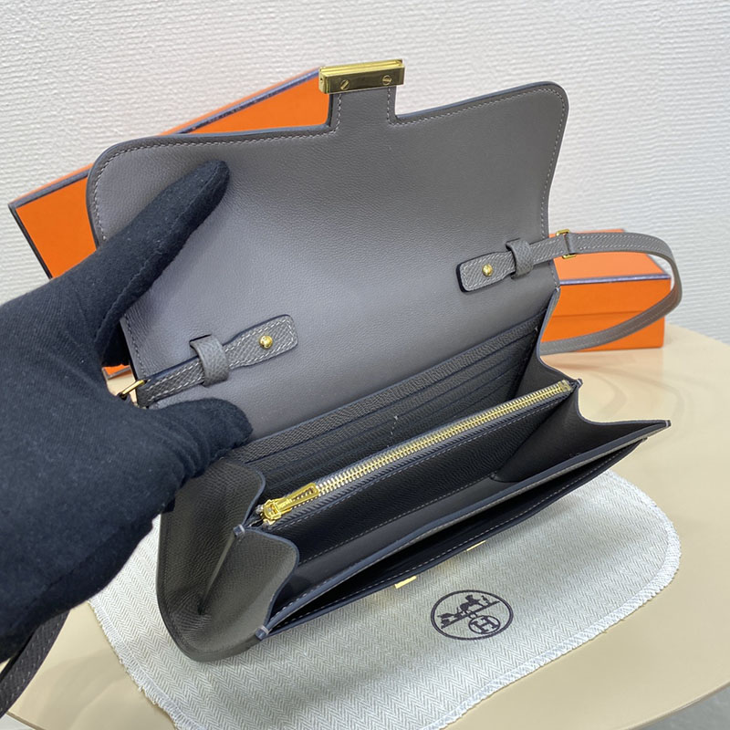 エルメス コンスタンス トゥー ゴー 定価 HERMES コンスタンスロング トゥーゴー グリメイヤー ヴォーエプソン ゴールド金具 2524238 - 画像 (9)