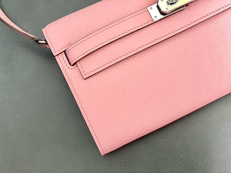 エルメス ケリー トゥー ゴー 定価 HERMES ケリーウォレット ロング トゥーゴー ローズサクラ ヴォーエプソン シルバー金具 2524329 - 画像 (8)