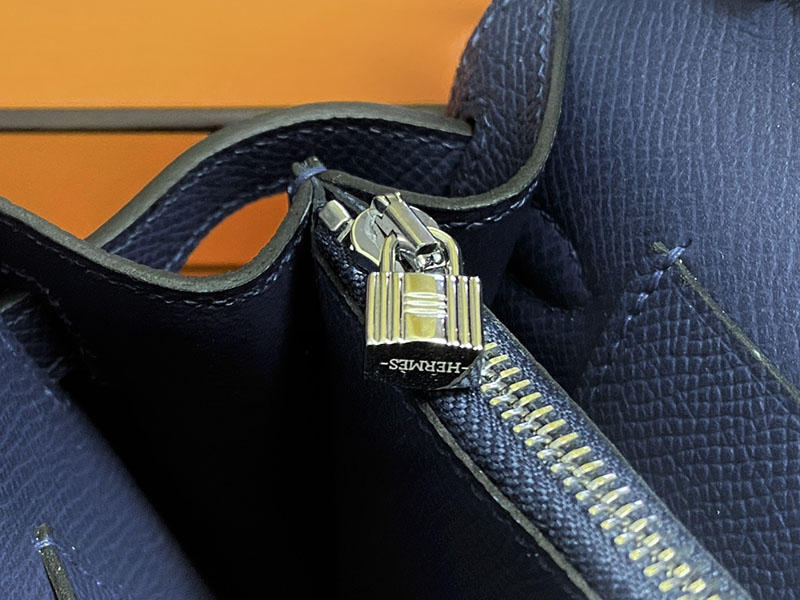 エルメス ケリー トゥー ゴー 定価 HERMES ケリーウォレット ロング トゥーゴー ブルーブライトン ヴォーエプソン シルバー金具 2524334 - 画像 (5)