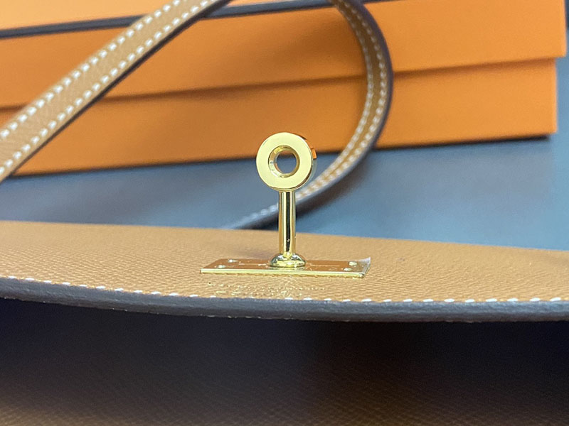 エルメス ケリーウォレット ロング 定価 HERMES ケリーウォレット ロング トゥーゴー ゴールド ヴォーエプソン ゴールド金具 2524340 - 画像 (4)