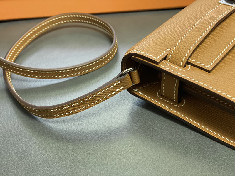 エルメス ケリー トゥー ゴー 定価 HERMES ケリーウォレット ロング トゥーゴー ゴールド ヴォーエプソン シルバー金具 2524341 - 画像 (8)