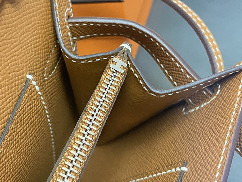 エルメス ケリー トゥー ゴー 定価 HERMES ケリーウォレット ロング トゥーゴー ゴールド ヴォーエプソン シルバー金具 2524341 - 画像 (3)