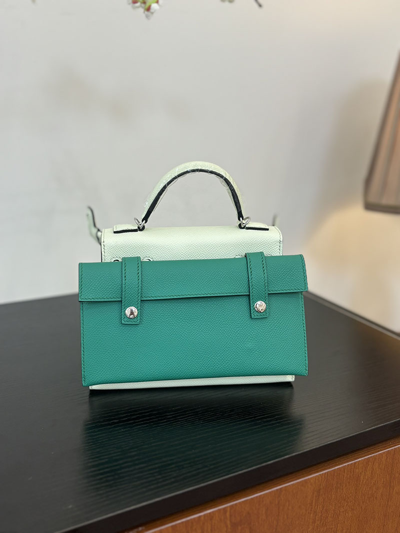 エルメス ケリードール 定価 HERMES ケリードールピクト ヴェールフィズ×ヴェールエイド×ナタ×ローズテキサス エプソン シルバー金具 2524390 - 画像 (6)