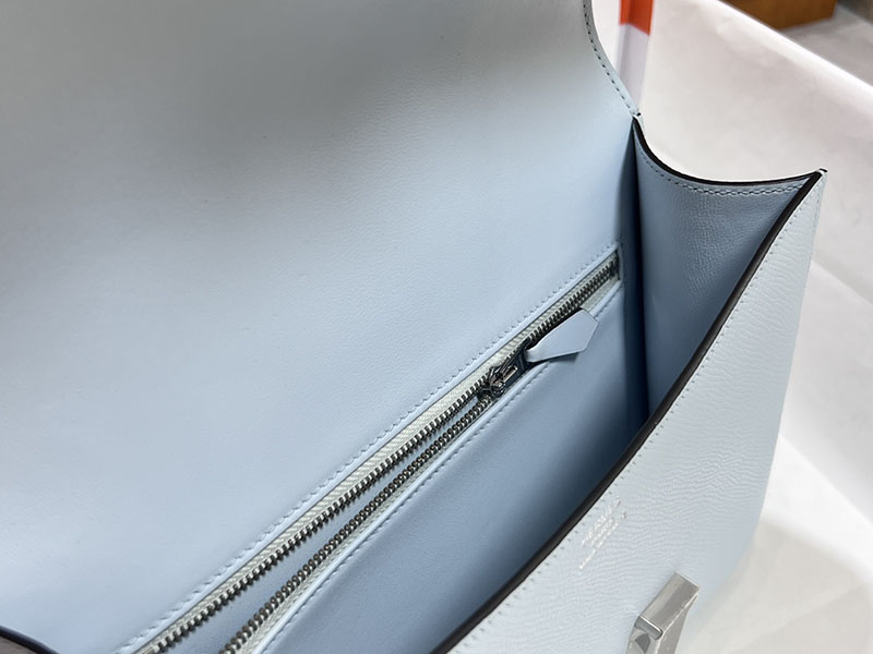 エルメススーパーコピー コンスタンス24 定価 HERMES コンスタンス1 24MM ブルーブリュム ヴォーエプソン シルバー金具 2524475 - 画像 (4)