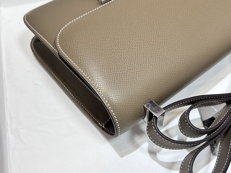 エルメススーパーコピー コンスタンス24 定価 HERMES コンスタンス1 24MM エトゥープ ヴォーエプソン シルバー金具 2524478 - 画像 (6)
