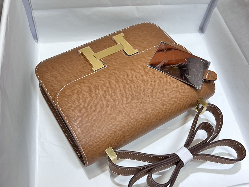 エルメススーパーコピー コンスタンス24 定価 HERMES コンスタンス1 24MM ゴールド ヴォーエプソン ゴールド金具 2524481 - 画像 (7)