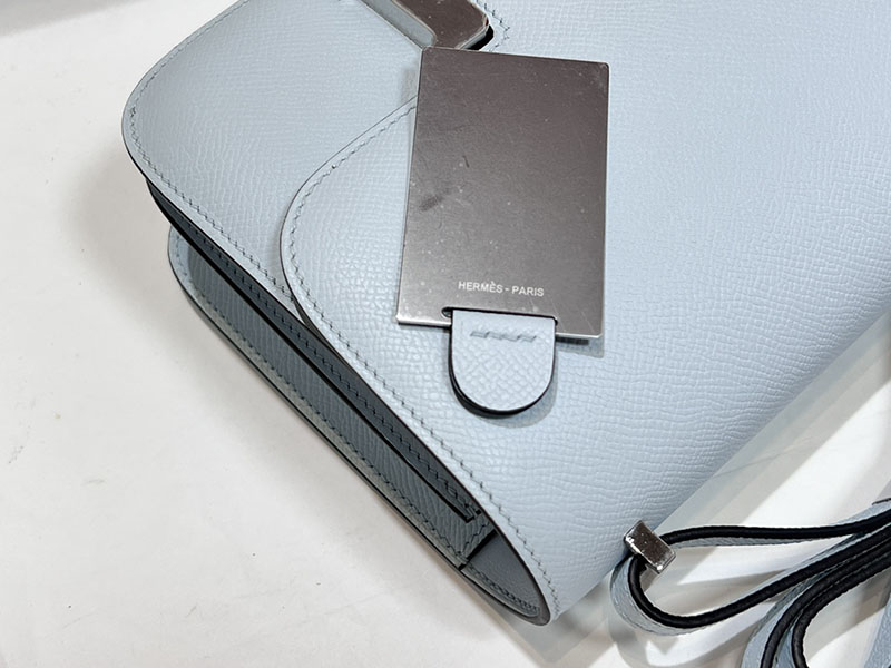 エルメススーパーコピー コンスタンス ミニ 定価 HERMES コンスタンス1 ミニ アズール ヴォーエプソン シルバー金具 2524490 - 画像 (7)