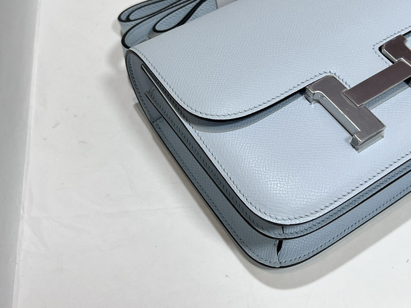 エルメススーパーコピー コンスタンス ミニ 定価 HERMES コンスタンス1 ミニ アズール ヴォーエプソン シルバー金具 2524490 - 画像 (6)