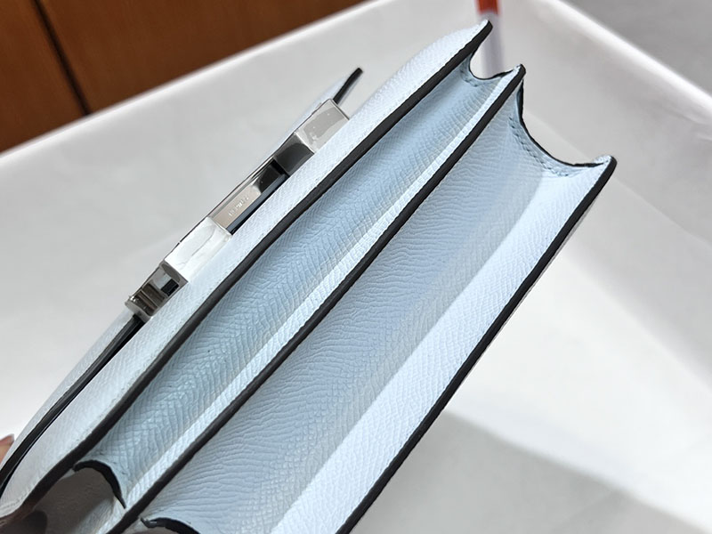 エルメススーパーコピー コンスタンス ミニ 定価 HERMES コンスタンス1 ミニ アズール ヴォーエプソン シルバー金具 2524490 - 画像 (4)