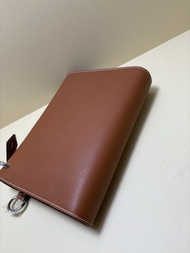 エルメス メンズバッグ HERMES ボリトショルダーバッグ Bolittle Bag ゴールド エバーカラー シルバー金具 2524502 - 画像 (5)