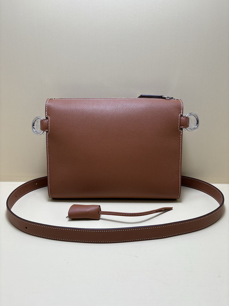 エルメス メンズバッグ HERMES ボリトショルダーバッグ Bolittle Bag ゴールド エバーカラー シルバー金具 2524502 - 画像 (3)