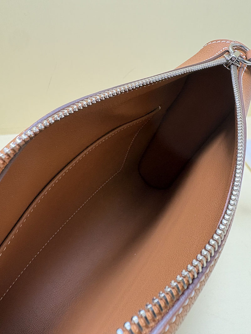 エルメス メンズバッグ HERMES ボリトショルダーバッグ Bolittle Bag ゴールド エバーカラー シルバー金具 2524502 - 画像 (2)