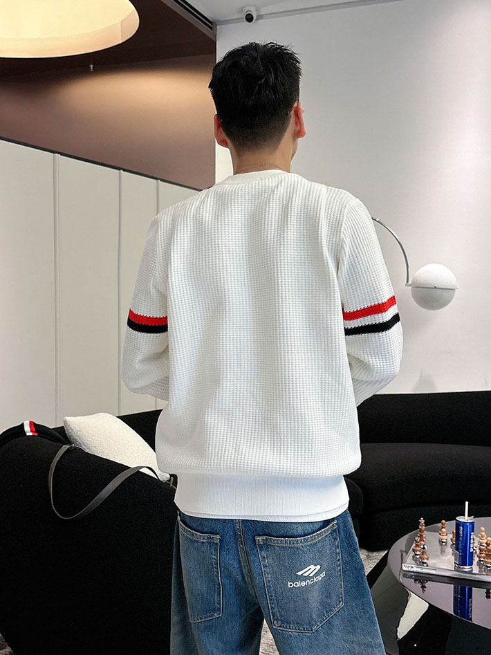 最高級トムブラウンスーパーコピー トムブラウンセーターコピー セーター ホワイト 2524592 トムブラウン セーター メンズ - 画像 (9)