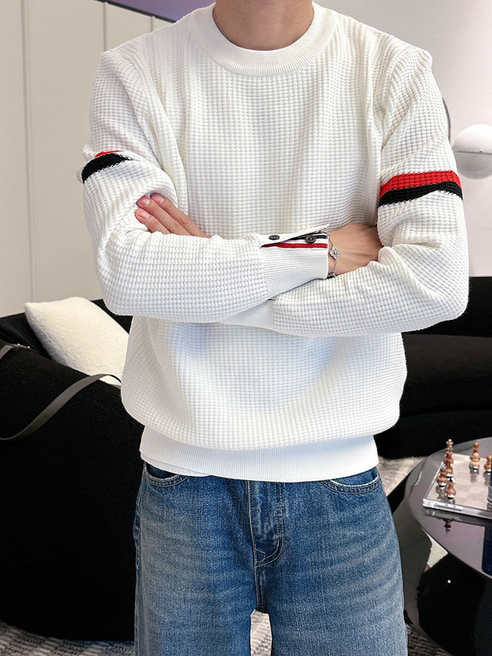 最高級トムブラウンスーパーコピー トムブラウンセーターコピー セーター ホワイト 2524592 トムブラウン セーター メンズ - 画像 (8)