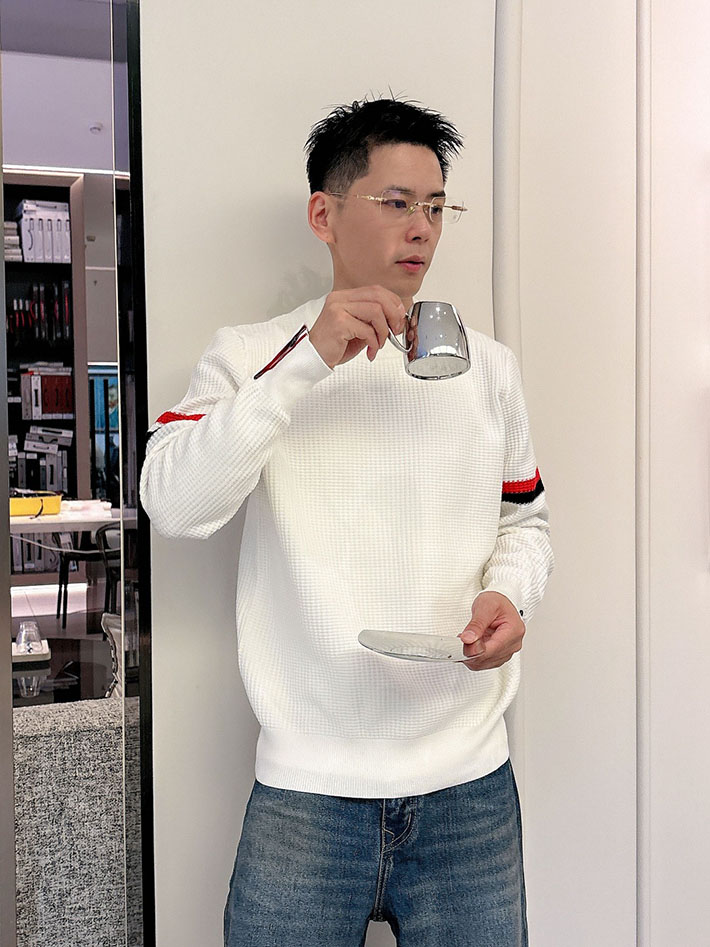 最高級トムブラウンスーパーコピー トムブラウンセーターコピー セーター ホワイト 2524592 トムブラウン セーター メンズ - 画像 (7)