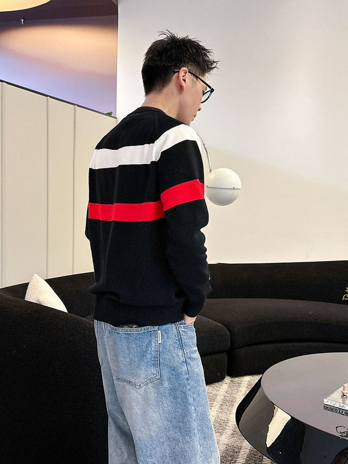 最高級モンクレールスーパーコピー モンクレールトレーナーコピー セーター ブラック/ホワイト/レッド 2524609 モンクレール 服 メンズ - 画像 (2)