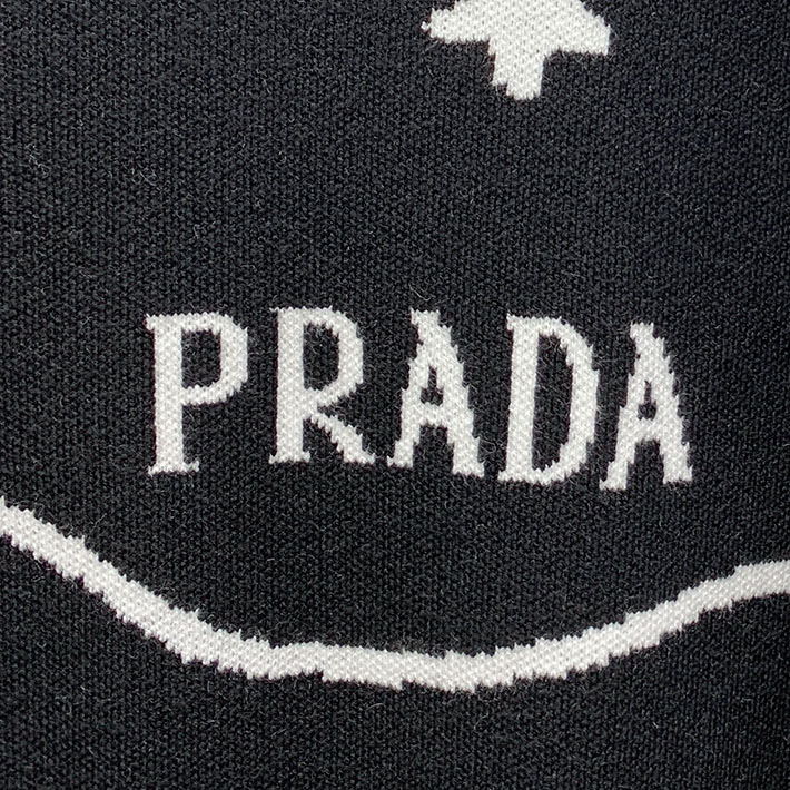 最高級プラダスーパーコピー PRADA ニット セーター メンズ コットン ローゲージ 長袖 ブラック 2524728 プラダ ニット - 画像 (6)