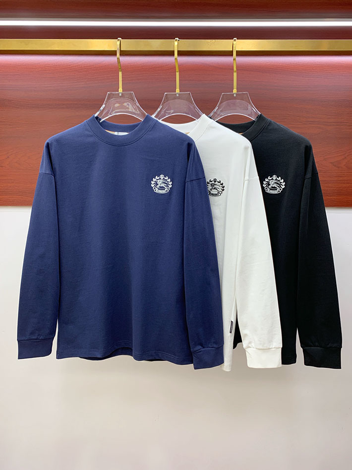 最高級バーバリースーパーコピー BURBERRY London England メンズ スウェットシャツ ブラック 2524748 バーバリー Tシャツ アウトレット - 画像 (2)