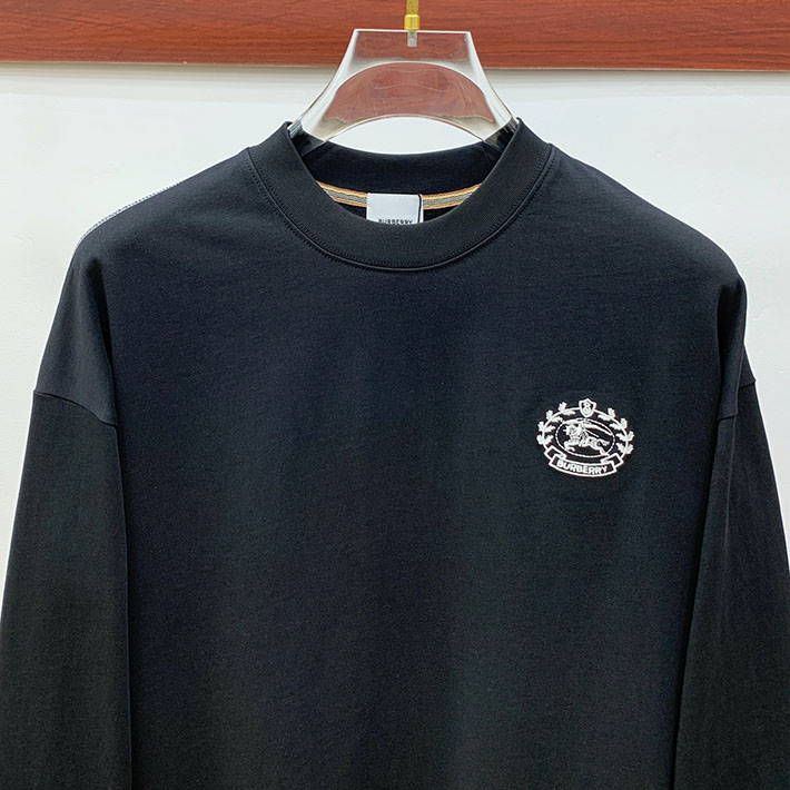最高級バーバリースーパーコピー BURBERRY London England メンズ スウェットシャツ ブラック 2524748 バーバリー Tシャツ アウトレット - 画像 (12)