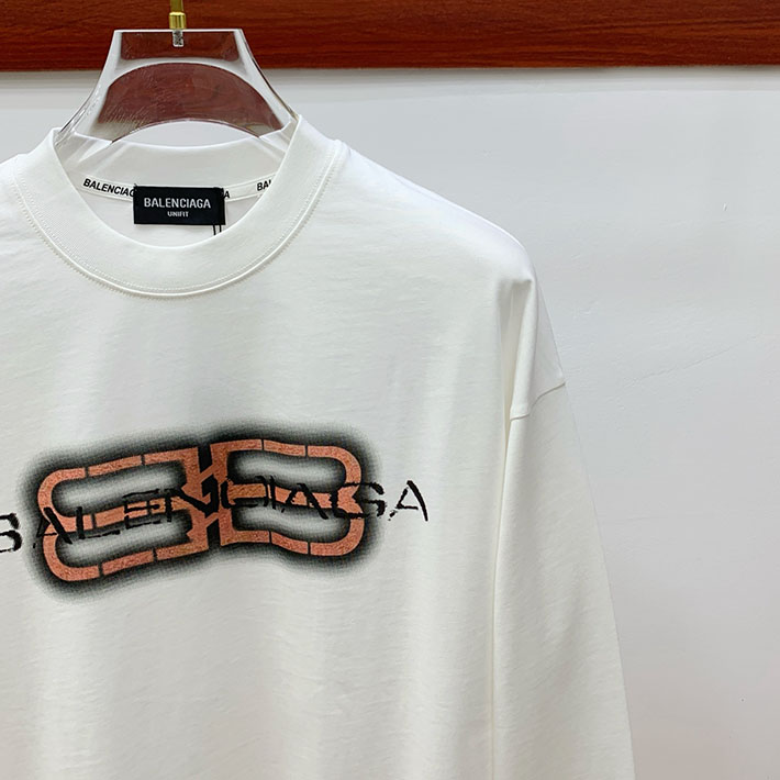 最高級バーバリースーパーコピー BURBERRY コットン Tシャツ ロゴ 長袖 クロップド ホワイト 2524772 バーバリー Tシャツ アウトレット - 画像 (7)